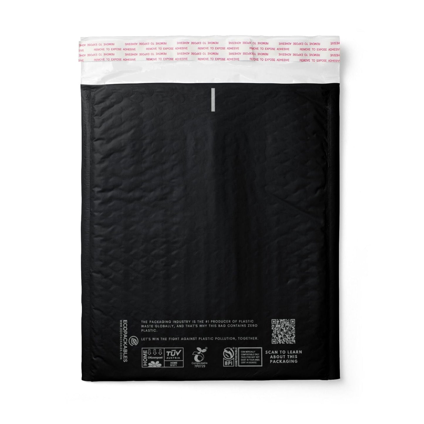 100% Compostable Padded Bubble Mailers - EcoPackables