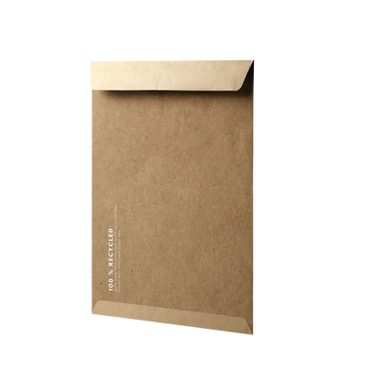 100% Post-Consumer Recycled Kraft Mailers - EcoPackables