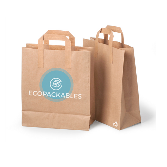 Sustainable Custom Take Out Bags - EcoPackables